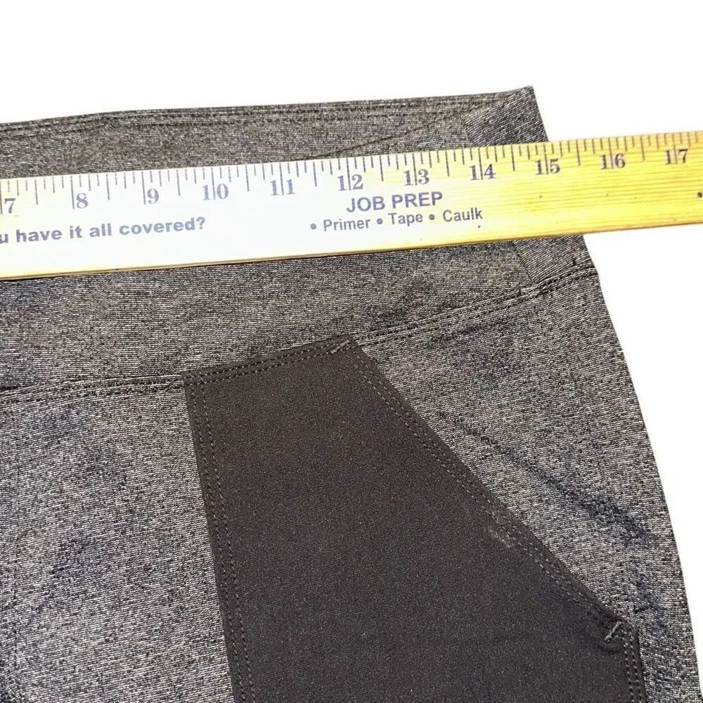 Carhartt FORCE FITTED lightweight UTILITY LEGGING women sz MED 8 gray/ black - Picture 6 of 12